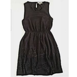 Ya Los Angeles Black Dress Sleeveless L
